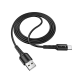 Кабель Avantis A112 USB-A to Type-C 15W 3A 1м black PLS-00-00091410