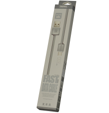 Кабель Remax RC-008м USB-A to Micro USB 1м gray PLS-00-00014875