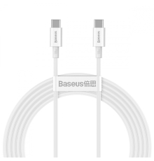 Кабель Baseus Superior Series Fast Charging Type-C to Type-C 100W 5A 2м white PLS-00-00079855