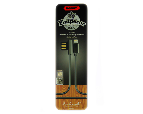 Кабель Remax RC-054i USB-A to Lightning black PLS-00-00016298