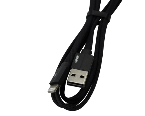 Кабель Remax RC-094i USB-A to Lightning 12W 2.4A 1м black PLS-00-00023811