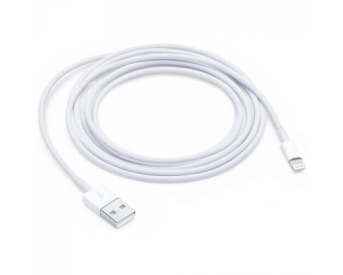 Кабель Apple USB-A to Lightning 2м white PLS-00-00049025
