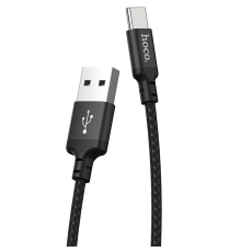 Кабель Hoco X14 Times Speed USB-A to Type-C 15W 3A 2м black PLS-00-00050466
