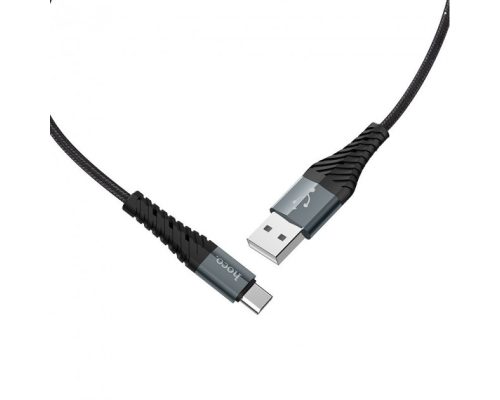 Кабель Hoco X38 Cool USB-A to Type-C 15W 3A 1м black PLS-00-00051265
