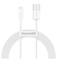 Кабель Baseus Superior Series Fast Charging USB-A to Lightning 12W 2.4A 2м white PLS-00-00079951