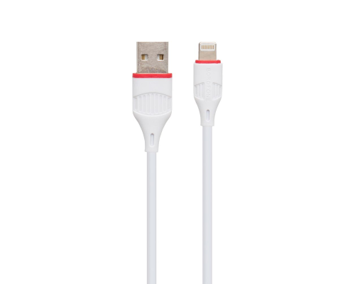 Кабель Borofone BX17 USB-A to Lightning 10W 2A 1м white PLS-00-00052870
