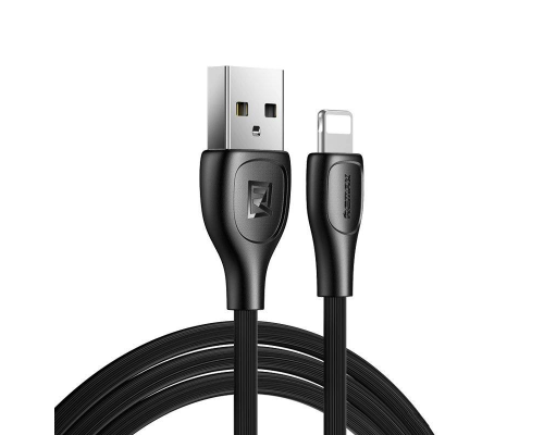 Кабель Remax RC-160i USB-A to Lightning 10W 2.1A 1м black PLS-00-00045656