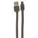 Кабель Remax RC-008м USB-A to Micro USB 1м gray PLS-00-00014875
