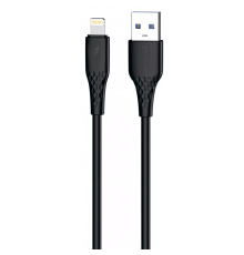 Кабель Proove GridLine USB-A to Lightning 12W 2.4A 1м black PLS-00-00161800
