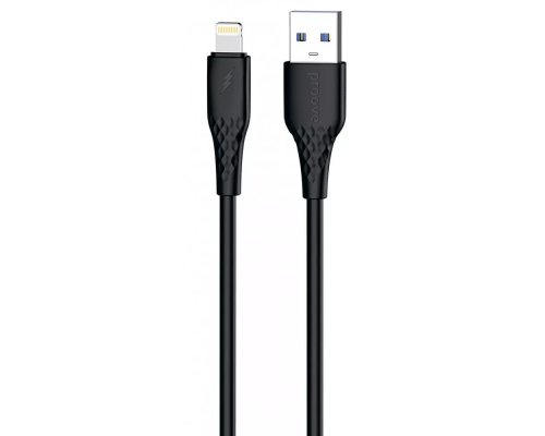 Кабель Proove GridLine USB-A to Lightning 12W 2.4A 1м black PLS-00-00161800
