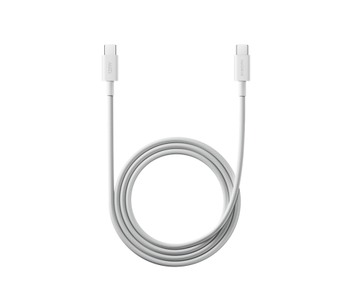 Кабель Xiaomi Type-C to Type-C 6A 1м (Original) white PLS-00-00153945