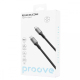Кабель Proove ReGen Silicone Type-C to Type-C 60W 3A 1м black PLS-00-00134490