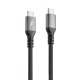 Кабель Proove ReGen Silicone Type-C to Type-C 60W 3A 1м black PLS-00-00134490