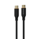Кабель Proove Jelly Silicone Type-C to Type-C 60W 3A 1м black PLS-00-00112692