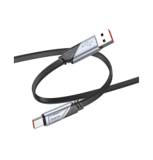 Кабель Hoco U119 USB-A to Type-C 27W 5A 1.2м black PLS-00-00115717