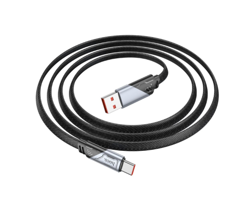 Кабель Hoco U119 USB-A to Type-C 27W 5A 1.2м black PLS-00-00115717