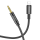 Audio кабель AUX Hoco UPA19 Lightning to 3.5мм 1м black PLS-00-00088071