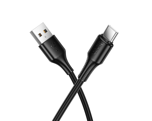 Кабель Hoco X120 USB-A to Type-C 3A 1м black PLS-00-00146888