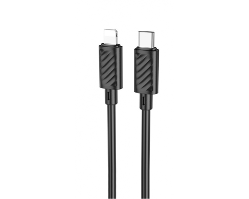 Кабель Hoco X88 Type-C to Lightning 20W 2.4A 1м black PLS-00-00114147