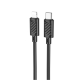 Кабель Hoco X88 Type-C to Lightning 20W 2.4A 1м black PLS-00-00114147