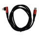 Кабель Monoko UC415 Type-C to Lightning 1м black red PLS-00-00121095
