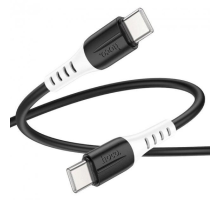 Кабель Hoco X82 Silicone Type-C to Type-C 60W 3A 1м black PLS-00-00119509