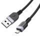 Кабель Hoco X109 USB-A to Type-C 15W 3A 3м black PLS-00-00137826
