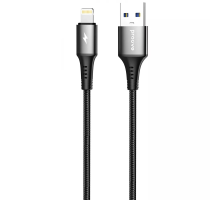 Кабель Proove WireX USB-A to Lightning 12W 2.4A 1м black PLS-00-00149406