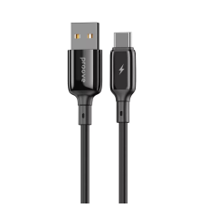Кабель Proove Flex Metal USB-A to Type-C 12W 2.4A 1м black PLS-00-00134439