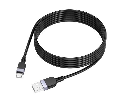Кабель Hoco X109 USB-A to Type-C 15W 3A 2м black PLS-00-00139297