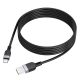 Кабель Hoco X109 USB-A to Type-C 15W 3A 2м black PLS-00-00139297
