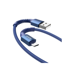 Кабель Hoco X71 USB-A to Micro USB 2.4A 1м blue PLS-00-00087540