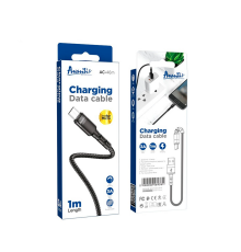 Кабель Avantis AC46m USB-A to Micro USB 15W 3A 1м black PLS-00-00091423