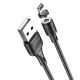 Кабель Hoco X52 Sereno Magnetic USB-A to Lightning 12W 2.4A 1м black PLS-00-00056216