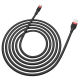 Кабель Hoco U72 Forest Silicone USB-A to Micro USB 12W 2.4A 1.2м black PLS-00-00050416