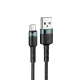 Кабель Avantis AC46m USB-A to Micro USB 15W 3A 1м black PLS-00-00091423
