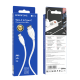 Кабель Borofone BX19 Type-C to Type-C 60W 3A 1м white PLS-00-00089969