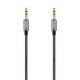 Audio кабель AUX Hoco UPA03 3.5мм 1м gray PLS-00-00029323