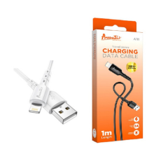 Кабель Avantis A111 USB-A to Lightning 10W 2A 1м white PLS-00-00092069