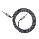 Audio кабель AUX Hoco UPA03 3.5мм 1м gray PLS-00-00029323