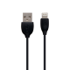Кабель Borofone BX19 Streamer USB-A to Lightning 12W 2.4A 1м black PLS-00-00053736