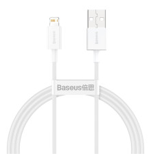 Кабель Baseus Superior Series USB to iP 2.4A 1m White (CALYS-A02)
