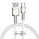Кабель Baseus Cafule Series Metal Data Cable USB to Type-C 66W 1m White (CAKF000102)