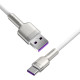 Кабель Baseus Cafule Series Metal Data Cable USB to Type-C 66W 1m White (CAKF000102)