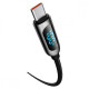 Кабель Baseus Display Fast Charging Data Cable Type-C to Type-C 100W 1m Black (CATSK-B01)