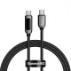 Кабель Baseus Display Fast Charging Data Cable Type-C to Type-C 100W 1m Black (CATSK-B01)