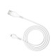 Кабель HOCO X37 USB to iP 2.4A, 1m, PVC, PVC connectors, White (6931474710499)
