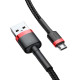 Кабель Baseus cafule Cable USB For Micro 2A 3m Red+Black (CAMKLF-H91)