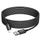 Кабель HOCO X91 Radiance charging data cable for iP(L=3M) Black (6931474788702)