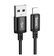 Кабель HOCO X91 Radiance charging data cable for iP(L=3M) Black (6931474788702)